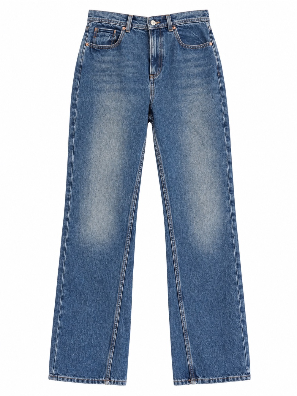 Free People We The Free Xena High Rise Straight Jeans Women’s 29 Medium Wash lux